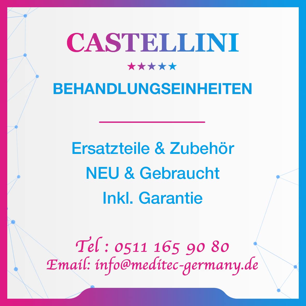 Castellini Behandlungseinheiten