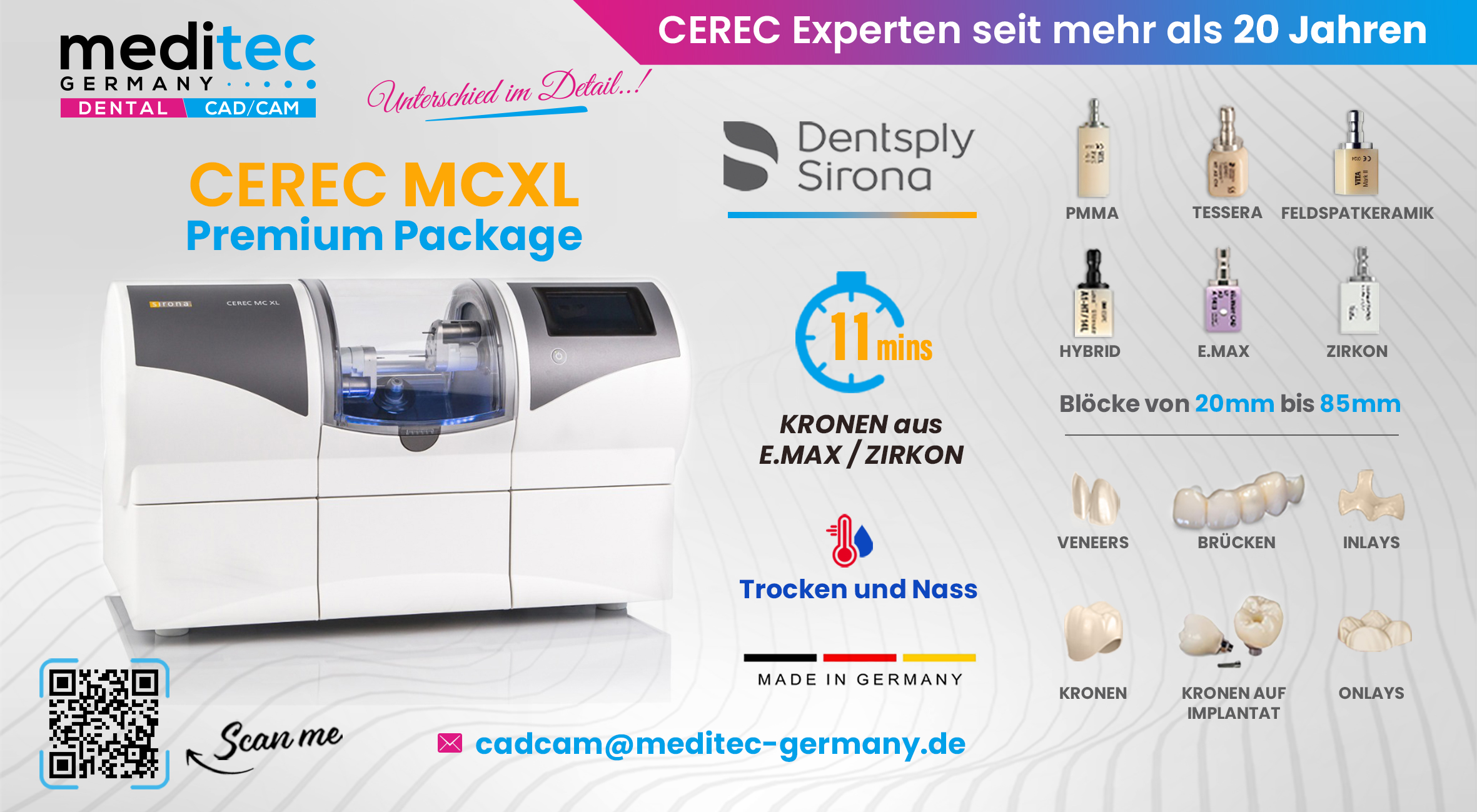 CEREC MC XL Premium package